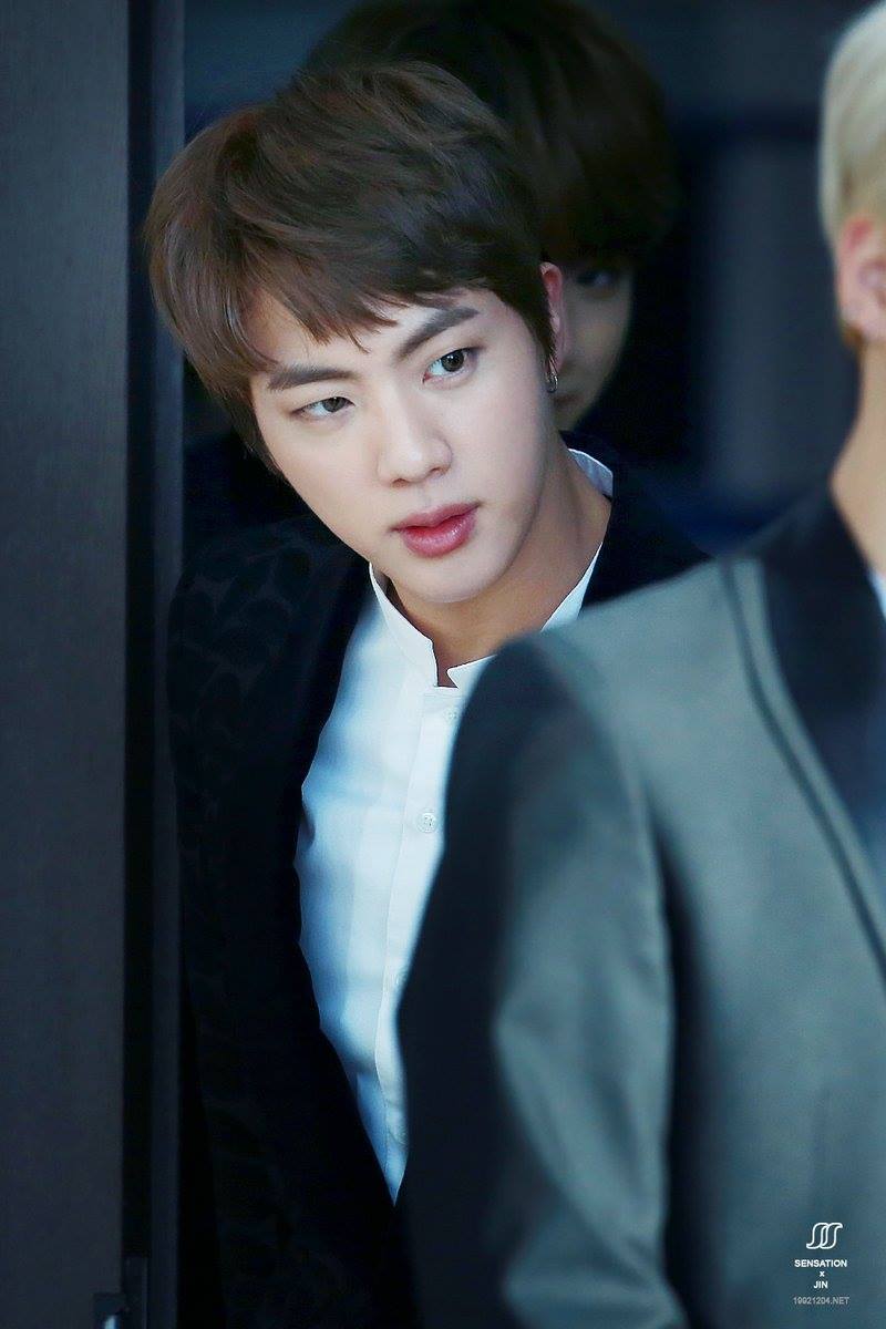 BTS Jin Is The Next Idol To Join The 'Choppy Bangs' Trend 