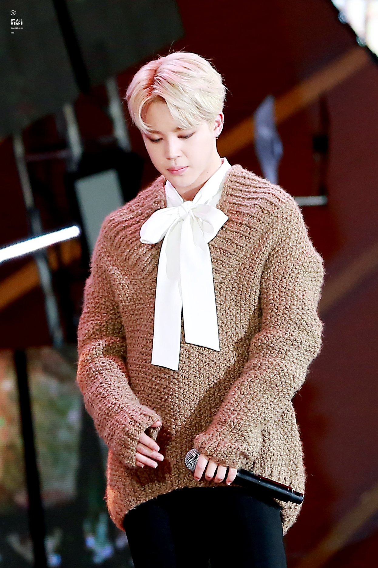 BTS' Jimin Looks Like An Angel In HIs Over-Sized Sweater 