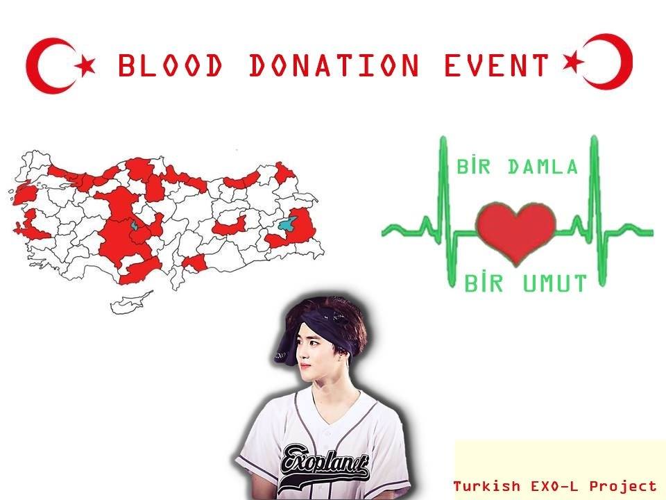 Турецкие EXO-L сдавали донорскую кровь в честь Дня Рождения Сухо