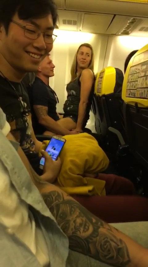 Couple Has Sex Next To Asian Man On Plane And He Was For