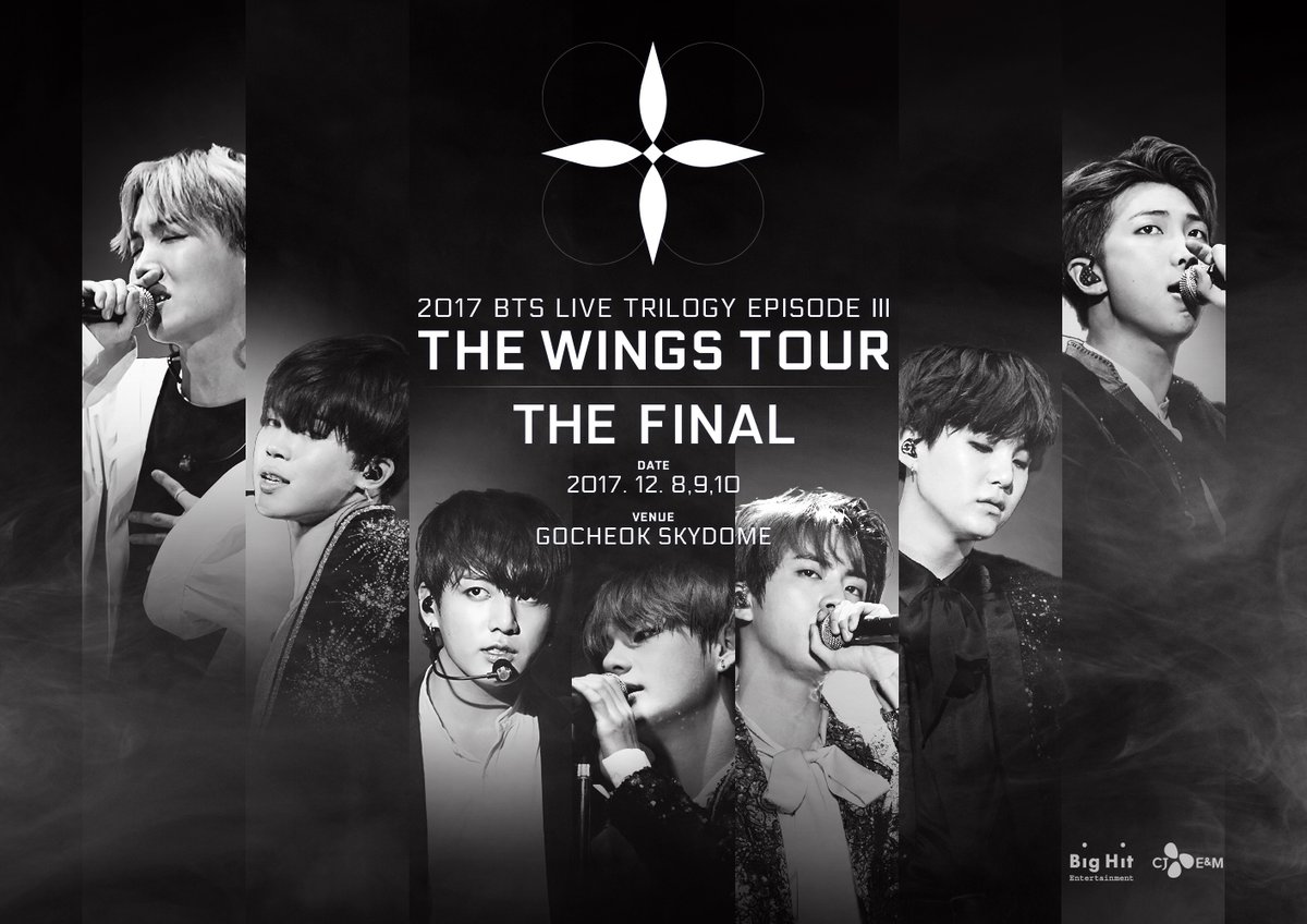 wings tour poster
